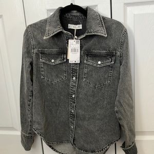Denim shirt from Mango size 6 NWT